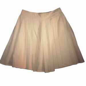 NEW White Pleated Skirt